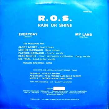 LP Rain Or Shine: Rain Or Shine