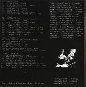 LP/2MC R. Stevie Moore: Hearing Aid