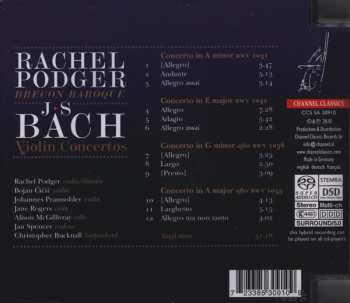 SACD Johann Sebastian Bach: Violin Concertos