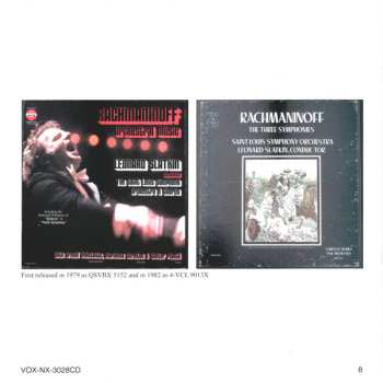 CD Sergei Vasilyevich Rachmaninoff: Symphony No. 3 / 'Youth' Symphony · The Rock