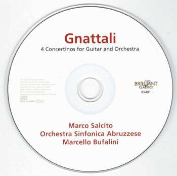CD Radamés Gnattali: 4 Concertos For Guitar And Orchestra