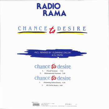 LP Radiorama: Chance To Desire CLR | LTD