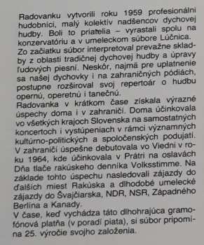 LP Radovanka: Ružičky Červené