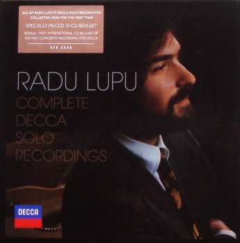 10CD/Box Set Radu Lupu: Complete Decca Solo Recordings
