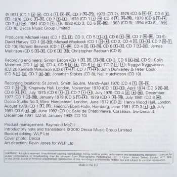 10CD/Box Set Radu Lupu: Complete Decca Solo Recordings