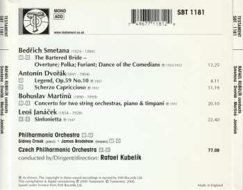 CD Bohuslav Martinů: Rafael Kubelik Conducts Smetana ∙ Dvořák ∙ Martinů ∙ Janáček