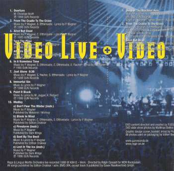 DVD Rage: Metal Meets Classic Live Plus All G.U.N. Bonustracks LTD