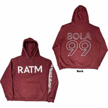Merch Rage Against The Machine: Rage Against The Machine Unisex Pullover Hoodie: Battle 99. (back Print) (small) S
