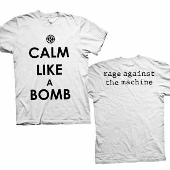 Merch Rage Against The Machine: T-shirt Calm Like A Bomb 