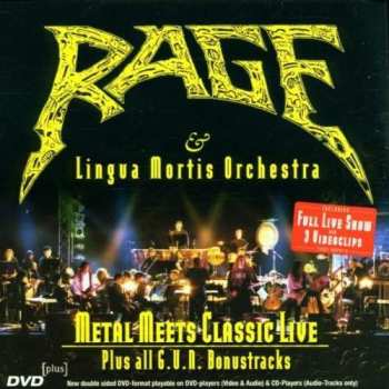 DVD Rage: Metal Meets Classic Live Plus All G.U.N. Bonustracks LTD