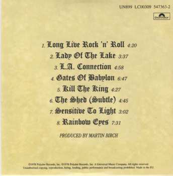 5CD/Box Set Rainbow: 5 Original Albums
