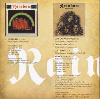 2CD Rainbow: Catch The Rainbow: The Anthology