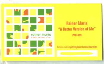 LP Rainer Maria: A Better Version Of Me. CLR