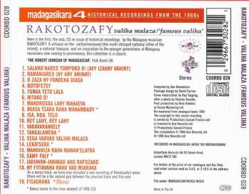 CD Rakotozafy: Valiha Malaza = Famous Valiha