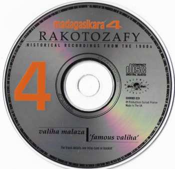 CD Rakotozafy: Valiha Malaza = Famous Valiha