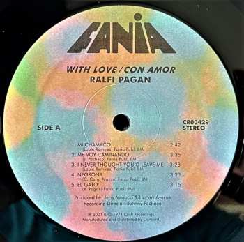 LP Ralfi Pagan: With Love / Con Amor