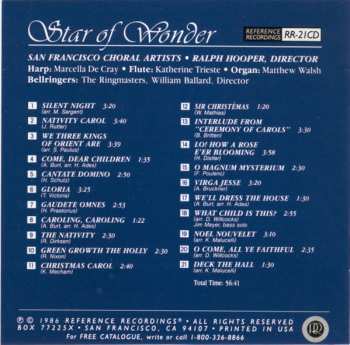 CD San Francisco Choral Artists: Star Of Wonder