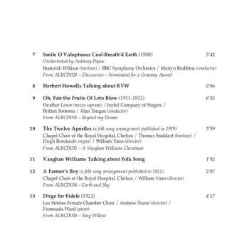 CD Ralph Vaughan Williams: Albion's Journey: The Life And Work Of Ralph Vaughan Williams