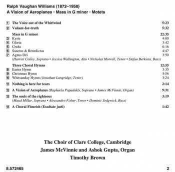 CD Ralph Vaughan Williams: Sacred Choral Music