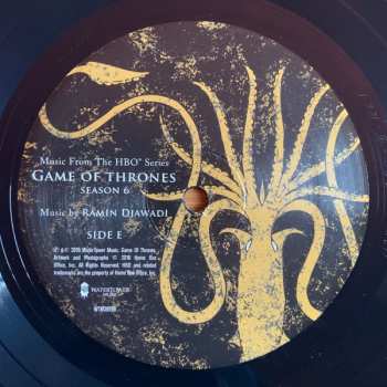 3LP Ramin Djawadi: Game Of Thrones (Music From The HBO Series) Season 6 