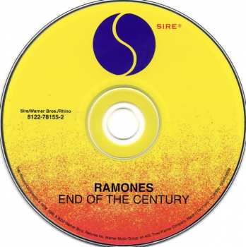 CD Ramones: End Of The Century