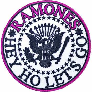 Merch Ramones: Patch Hey Ho Let's Go V. 1