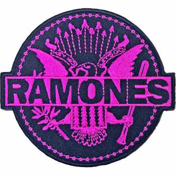Merch Ramones: Patch Pink Seal
