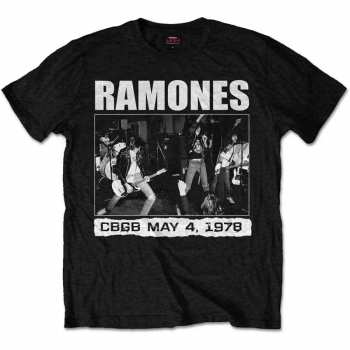 Merch Ramones: T-shirt Cbgb 1978 