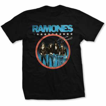 Merch Ramones: T-shirt Circle Photo 