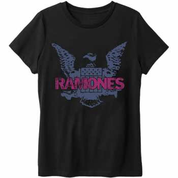 Merch Ramones: T-shirt Purple Eagle 