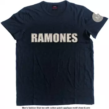 Embroidered T-shirt Logo Ramones & Presidential Seal 