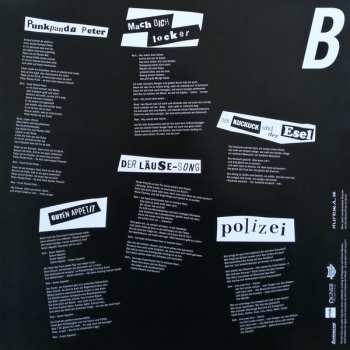 LP Randale: Never Mind The Blockflöte Here's The Randale