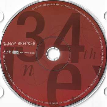 CD Randy Brecker: 34th N Lex