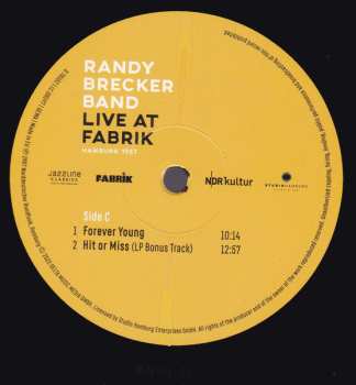 2LP The Michael Brecker Band: Live At Fabrik Hamburg 1987