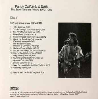 6CD/Box Set Spirit: The Euro-American Years 1979-1983
