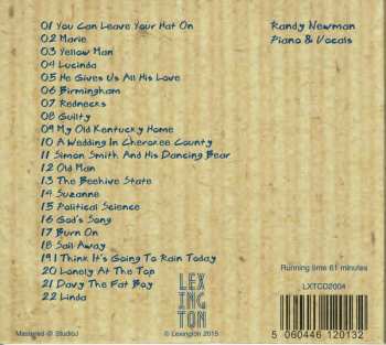 CD Randy Newman: "22 Songs" - The Moore Theater, Seattle - 1974