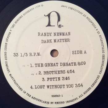 LP Randy Newman: Dark Matter