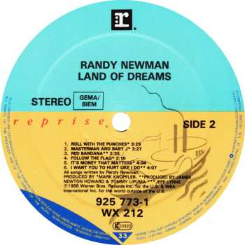 LP Randy Newman: Land Of Dreams