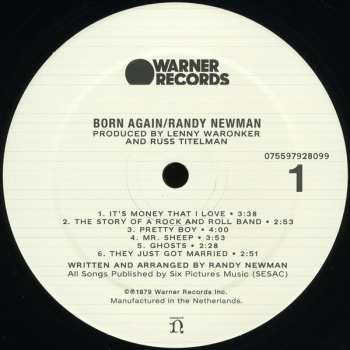 8LP/Box Set Randy Newman: Roll With The Punches (The Studio Albums 1979-2017)