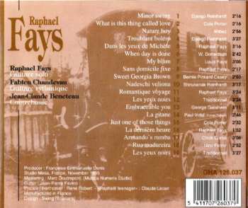 CD Raphael Fays: Sans Domicile Fixe