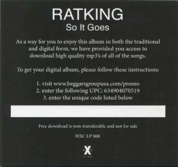2LP Ratking: So It Goes