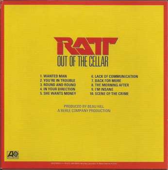 5CD/Box Set Ratt: Original Album Series