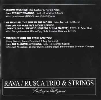 CD Enrico Rava: Smiling In Hollywood