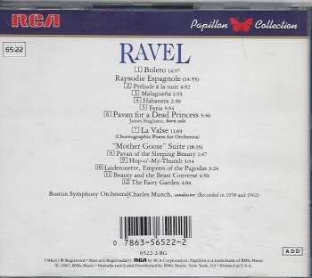 CD Maurice Ravel: Bolero ♦ Rapsodie Espagnole ♦ La Valse ♦ Ma Mère L'Oye Suite ♦ Pavane Pour Une Infante Défunte