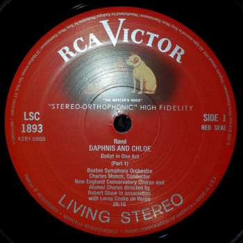 LP Maurice Ravel: Daphnis And Chloe