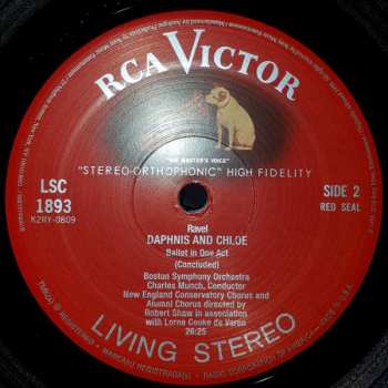 LP Maurice Ravel: Daphnis And Chloe