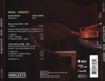 CD Claude Debussy: Sonates