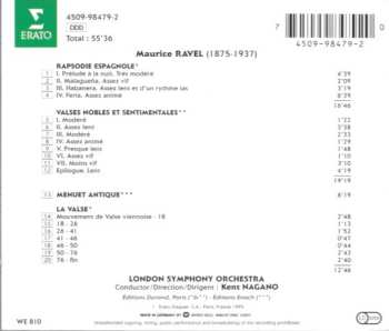 CD The London Symphony Orchestra: Valses Nobles Et Sentimentales / Rapsodie Espagnole / Menuet Antique / La Valse