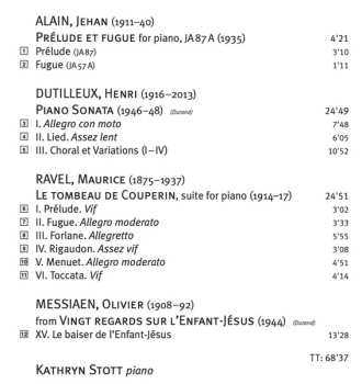 SACD Kathryn Stott: Solitaires