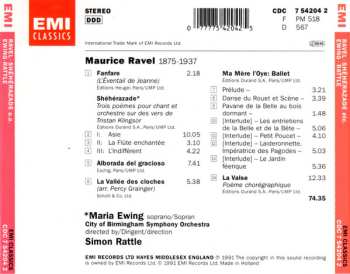 CD Maurice Ravel: Shéhérazade · Alborada Del Gracioso · Ma Mère L'Oye · La Valse · L'Éventail De Jeanne: Fanfare · La Vallée Des Cloches